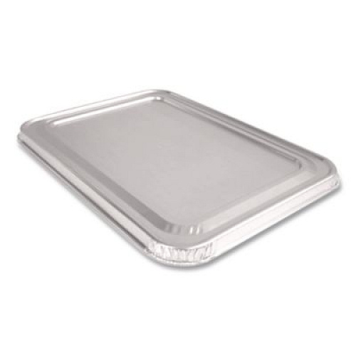 HFA Steam Pan Foil Lids, Fits Full-Size Pan, 40 Gauge, 12.88 x 20.81, 50/Carton (205000)
