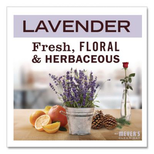 Mrs. Meyer's Clean Day Concentrated Foaming Hand Soap Dispenser Refill, Lavender Scent, 2 oz Bottle, 2/Pack (355611)