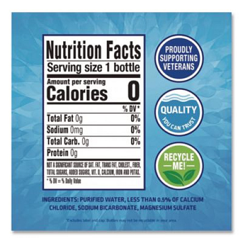 Nestle Waters Pure Life Purified Water, 101.4 oz Bottle, 6/Pack (12386172)
