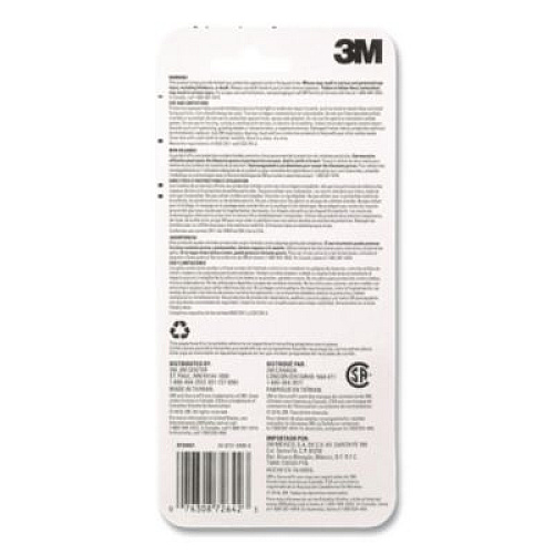 3M SecureFit 200 Protective Eyewear, Frameless, Blue Single Lens (SF204SGAFBLU)
