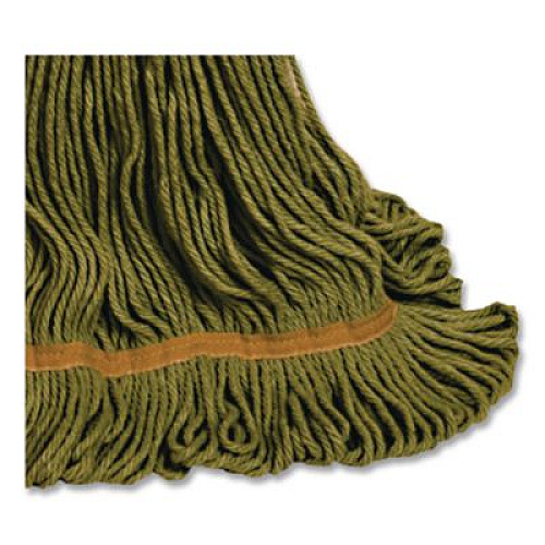 O'Dell 1400 Series Mop Head, Cotton/Rayon/Synthetic Blend, Medium, 5" Headband, Green (1400MGR)