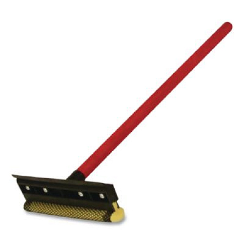 O'Dell Auto Window Squeegee, 8" Wide Blade, Heavy-Duty Mesh Sponge Head, 20" Handle (783627)