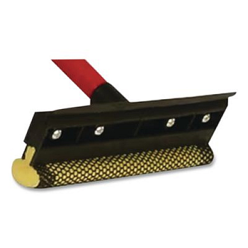 O'Dell Auto Window Squeegee, 8" Wide Blade, Heavy-Duty Mesh Sponge Head, 20" Handle (783627)
