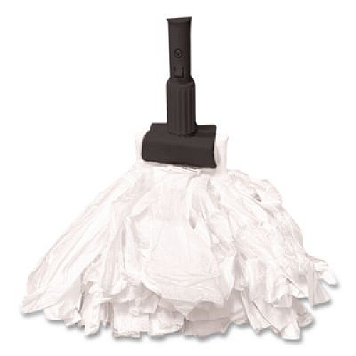 O'Dell Edge Non-Woven Wet Mop Head, Rayon, #16, 1.5" Headband, White (BW816)