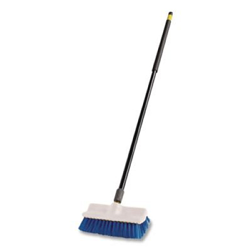 O'Dell Synthetic Fiber Scrub Brush, Blue Synthetic Bristles, 10" Brush (DSSB)