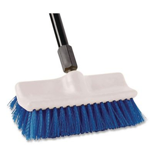 O'Dell Synthetic Fiber Scrub Brush, Blue Synthetic Bristles, 10" Brush (DSSB)