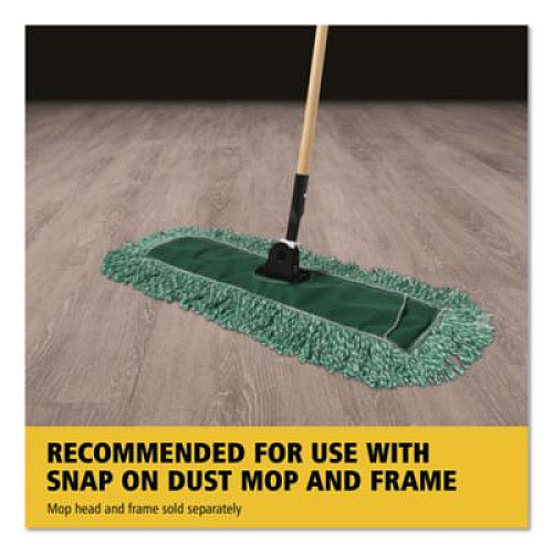 Rubbermaid Commercial Snap-On Hardwood Dust Mop Handle, 1.5" dia x 60", Natural (M116)
