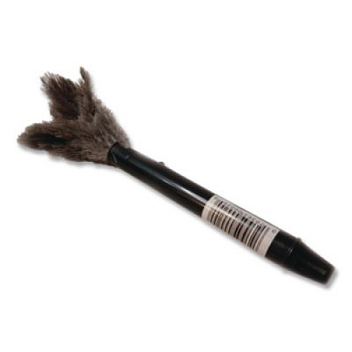 O'Dell Pop Top Feather Duster, Ostrich, 9" to 14" Handle, Black (RET14UNS91)