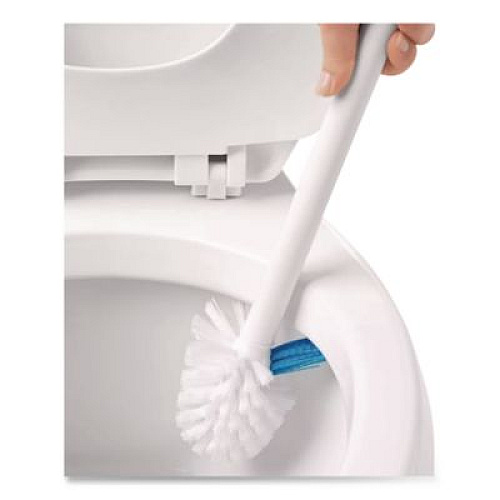 OXO Good Grips Nylon Toilet Brush with Canister, White (12241600)