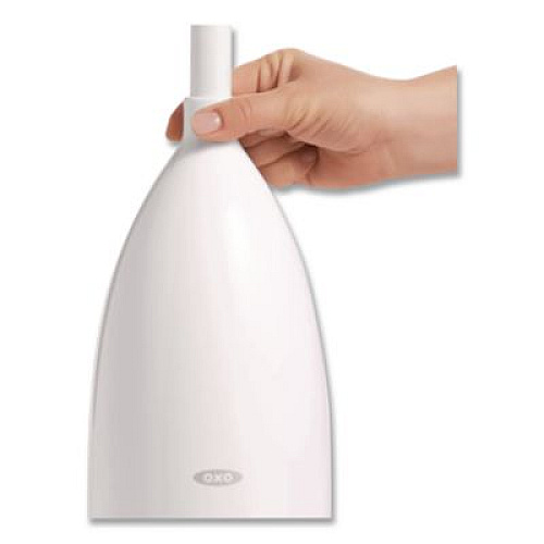 OXO Good Grips Nylon Toilet Brush with Canister, White (12241600)