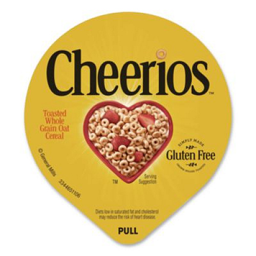 General Mills Cheerios Breakfast Cereal, Single-Serve 1.3 oz Cup, 6/Pack (SN13896)