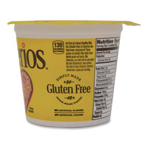 General Mills Cheerios Breakfast Cereal, Single-Serve 1.3 oz Cup, 6/Pack (SN13896)