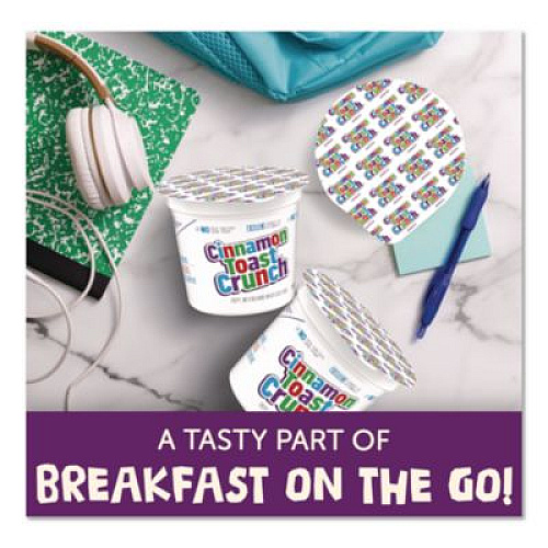General Mills Cinnamon Toast Crunch Cereal, Single-Serve 2 oz Cup, 6/Pack (SN13897)