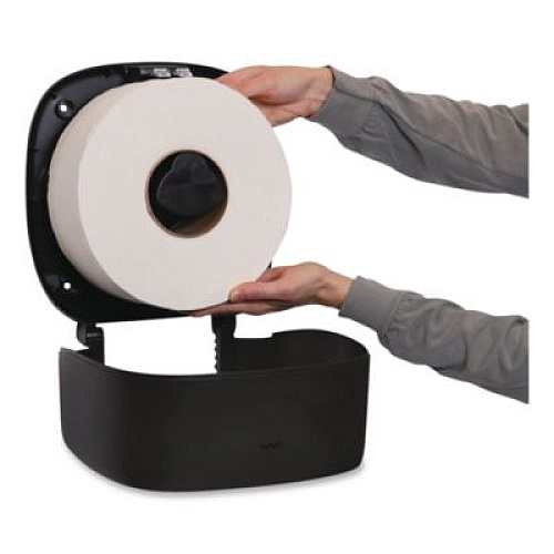GEN Single JBT Tissue Dispenser, 10.69 x 4.8 x 11.2, Black (1600B)