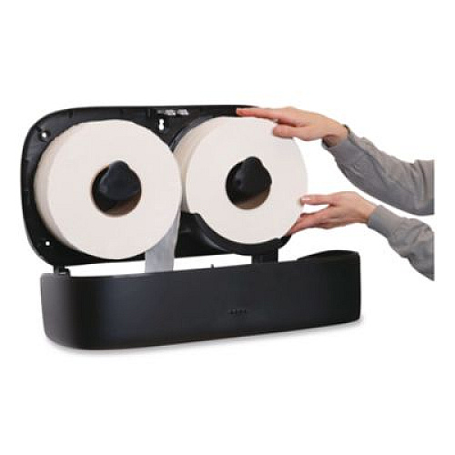 GEN Twin JBT Tissue Dispenser, 11.6 x 4.84 x 19.95, Black (1602B)
