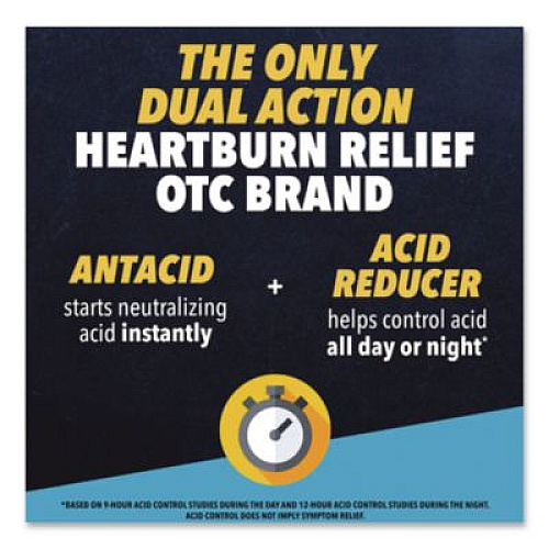 Pepcid Complete Dual-Action Antacid, Berry Flavor, 30/Box (64228)