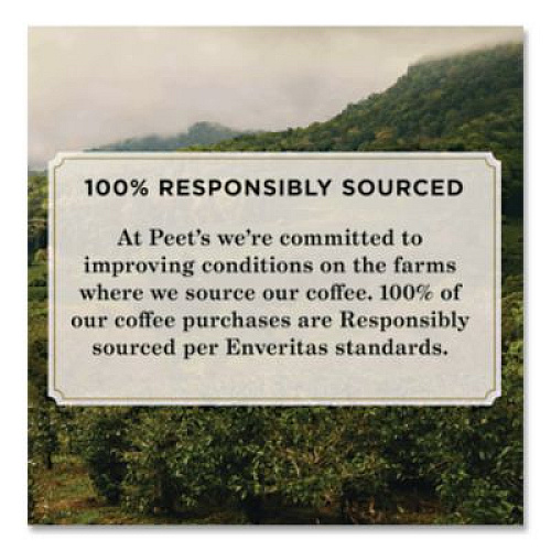 Peet's Coffee & Tea Coffee Portion Packs, House Blend, 2.5 oz Frack Pack, 18/Box (504915)