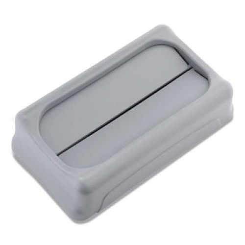 Rubbermaid Commercial Swing Lid for Slim Jim Waste Container, Gray (267360GY)