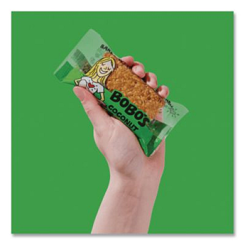 Bobo's Oatmeal Bars, Coconut, 3 oz Individually Wrapped, 12/Box (00050)