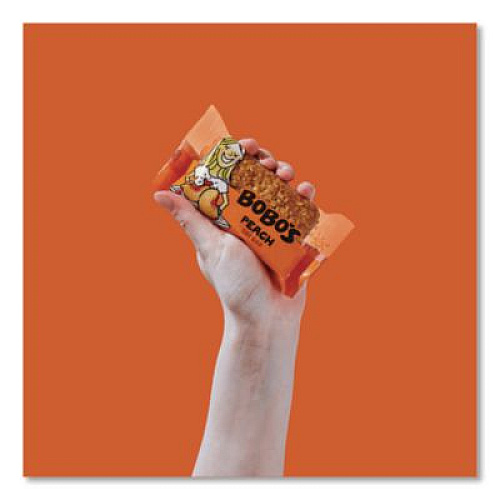 Bobo's Oatmeal Bars, Peach, 3 oz Individually Wrapped, 12/Box (00058)
