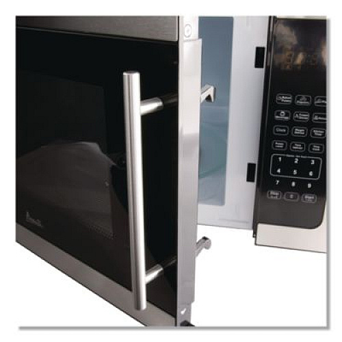 Avanti 1.5 cu ft Countertop Microwave, 1,000 W, Stainless Steel/Black (MT150V3S)