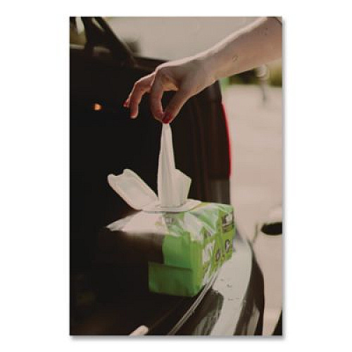 Crocodile Cloth Original Cleaning Cloths, 10 x 15, White, 100/Pack (5900100)