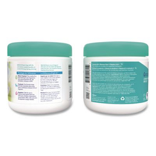 BRIGHT Air Super Odor Eliminator, Linen and Spring Breeze, 14 oz Jar, 6/Carton (901046CT)