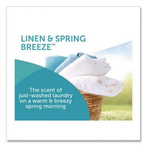 BRIGHT Air Super Odor Eliminator, Linen and Spring Breeze, 14 oz Jar, 6/Carton (901046CT)