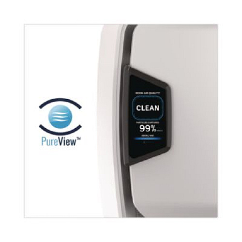 Fellowes AeraMax Pro AM4 PC H13 True HEPA Hardwired Wall Mounted Air Purifier, 1,100 sq ft Room Capacity, Stainless Steel (9573101)