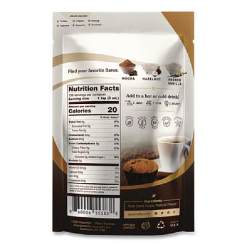 Javamelts Flavored Sugar, Caramel, 1.5 lb Bag (JMT55383)