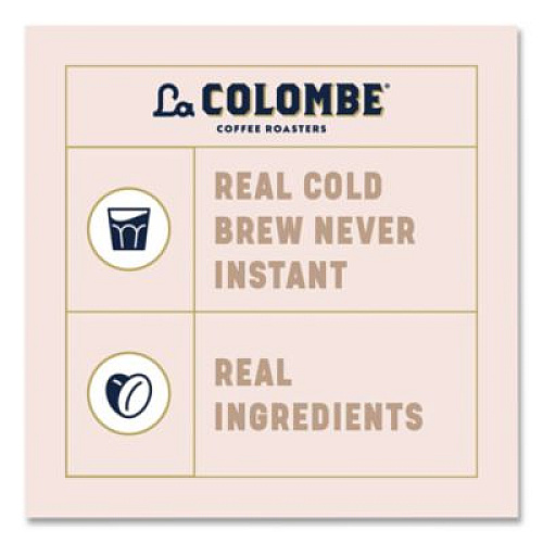 La Colombe Draft Latte Cold Brew, Mocha Latte, 11 oz Can, 12/Carton (LCT00500)