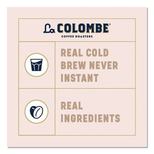 La Colombe Draft Latte Cold Brew, Triple Shot Espresso Latte, 11 oz Can, 12/Carton (LCT00501)