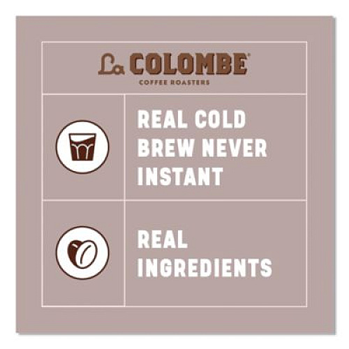 La Colombe Draft Latte Cold Brew, Vanilla Latte with Oat Milk, 11 oz Can, 12/Carton (LCT00521)