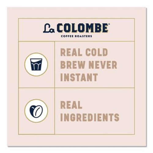 La Colombe Draft Latte Cold Brew, Vanilla Latte, 11 oz Can, 12/Carton (LCT30502)