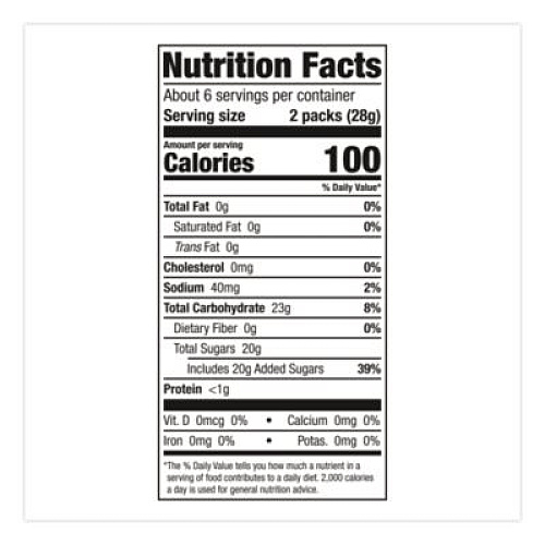 NERDS Rainbow Gummy Clusters Treat Packs, 6 oz Bag (FER08476)