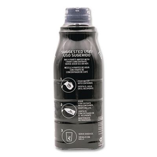 Java House Cold Brew Coffee Concentrate, Pure Black, 32 oz Bottle (HFP01607)