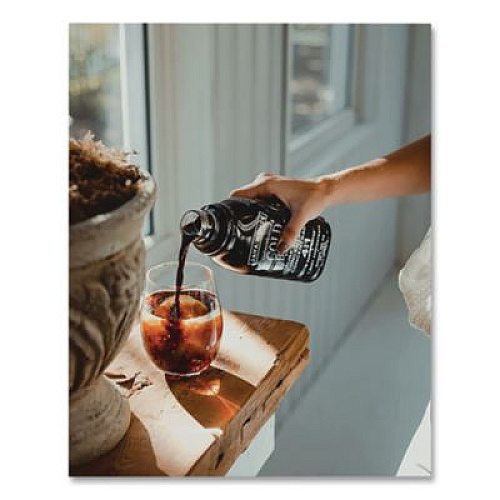 Java House Cold Brew Coffee Concentrate, Pure Black, 32 oz Bottle (HFP01607)