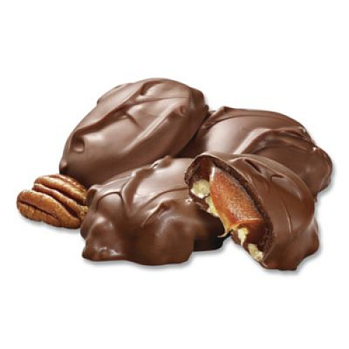 Sanders Small Batch Wonders Snack-Size Sea Salt Caramel Pecan Cluster, 48 Pieces, 24 oz Box (MRY27160)