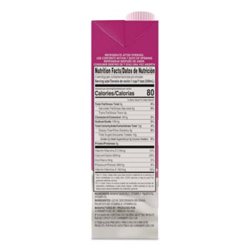 Natrel Skim Milk, 32 oz Carton, 12/Carton (PAU93047)