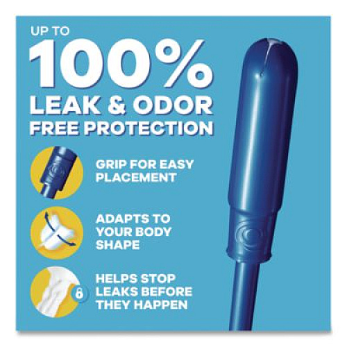 Tampax Pearl Tampons, Super Absorbency, 36/Pack (00370)