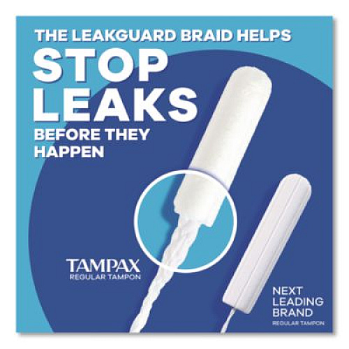 Tampax Pearl Tampons, Super Absorbency, 36/Pack (00370)