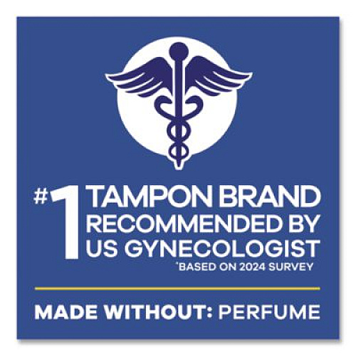 Tampax Pearl Tampons, Super Absorbency, 36/Pack (00370)
