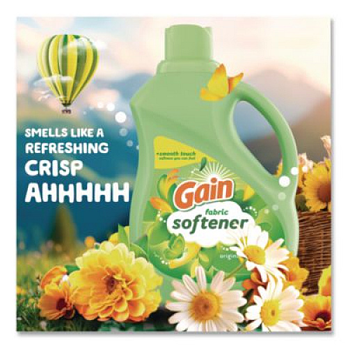 Gain Fabric Softener, Original Scent, 140 oz Bottle (10067)