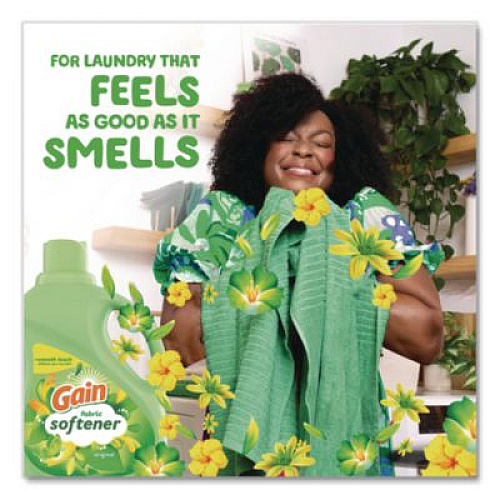 Gain Fabric Softener, Original Scent, 140 oz Bottle (10067)