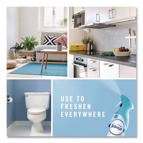 Febreze AIR Variety Pack, Heavy-Duty Crisp Clean/Linen and Sky/Ocean, 8.8 oz Aerosol Spray, 3/Pack (10677)