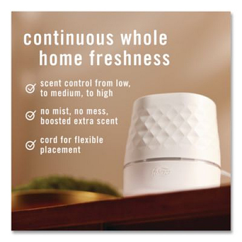 Febreze Plug Scent Booster Oil Diffuser, 4.44 x 5.43 x 4.25, White (14637)
