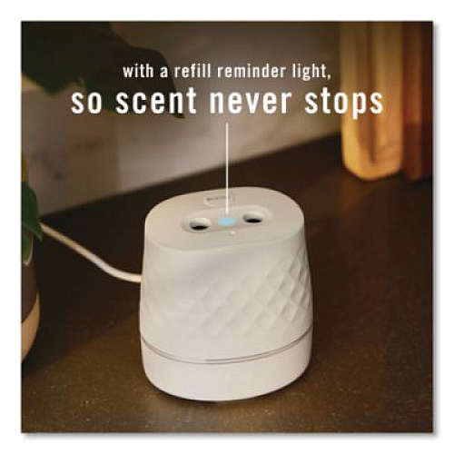 Febreze Plug Scent Booster Oil Diffuser, 4.44 x 5.43 x 4.25, White (14637)