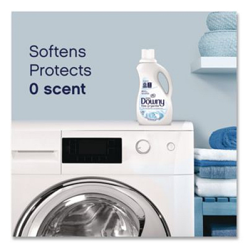 Downy Free and Gentle Liquid Fabric Softener, Unscented, 111 oz Bottle (18262)