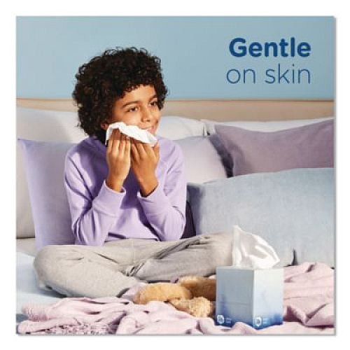 Puffs Ultra Soft Facial Tissue, 2-Ply, White, 72 Sheets/Box, 8 Boxes/Pack (61971)