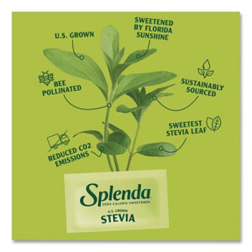 Splenda Stevia Sweetener Packet, 0.04 oz, 200/Box (HFP00612)